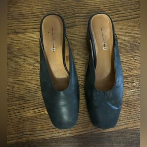 Free People heeled mules